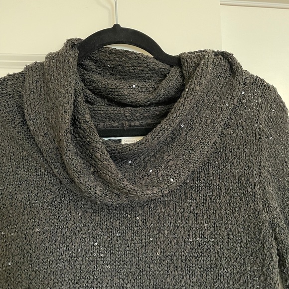 MAX STUDIO long evening sweater in black - Picture 4 of 5